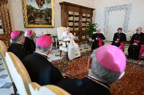 Pope Francis Receives Bishops Of The Marche - Vatican
