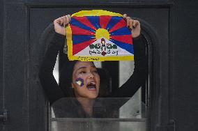 Tibetan Community Protest