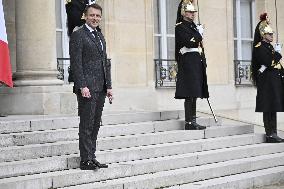 Thailand's PM Srettha Thavisin At The Elysee - Paris
