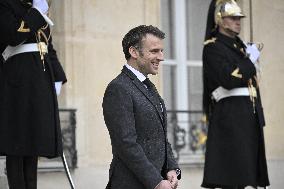 Thailand's PM Srettha Thavisin At The Elysee - Paris