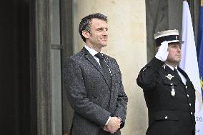 Thailand's PM Srettha Thavisin At The Elysee - Paris