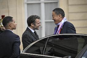 Thailand's PM Srettha Thavisin At The Elysee - Paris