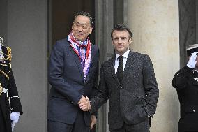 Thailand's PM Srettha Thavisin At The Elysee - Paris
