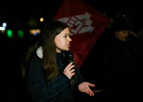 'We've Enough!' Protest In Krakow