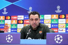 FC Barcelona Training Session And Press Conference - UEFA Champions League 2023/24