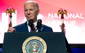 President Biden Delivers Remarks at League of Cities