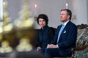 King Willem-Alexander Visits Holocaust Museum - Amsterdam