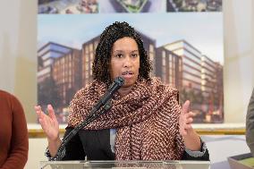Mayor Bowser Hold A Housing Downtown Program Press Conference