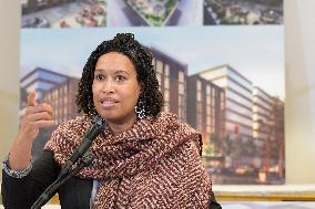 Mayor Bowser Hold A Housing Downtown Program Press Conference