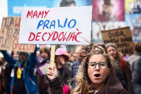 Manifa Feminist March In Katowice, Poland