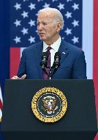 U.S. President Joe Biden Remarks In New Hampshire