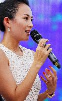 Actress Zhang Ziyi Attends a Celebration Event At A Property in Zhengzhou