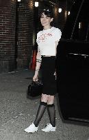 Kristen Stewart At The Late Show - NYC