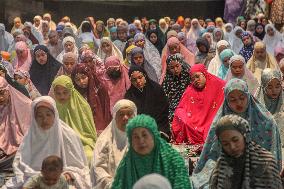 First Tarawih Prayer Ahead Ramadan In Indonesia