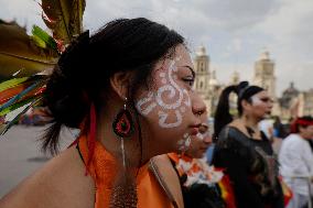 Mexica New Year Celebration Matlactli Ihuan Ome Tecpatl Xihuitl