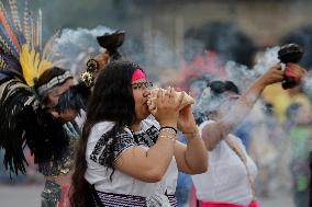 Mexica New Year Celebration Matlactli Ihuan Ome Tecpatl Xihuitl