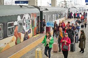 Panda Train in Yantai