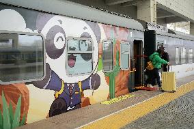 Panda Train in Yantai