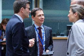 Meeting Of Eurogroup Ministers - Brussels