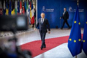 Donald Tusk Prime Minister Of Poland Attends The Special EU Summit