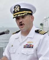 U.S. warship makes port call at Japan's Ishigaki Island