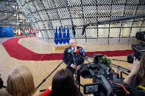 Josep Borrell The High Representative For Foreign Affairs And Security Policy At The European Council