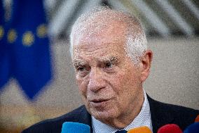 Josep Borrell The High Representative For Foreign Affairs And Security Policy At The European Council