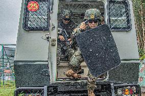 Combat Drill in Nanning