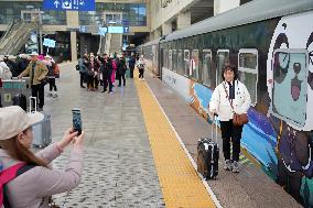 Panda Train in Yantai