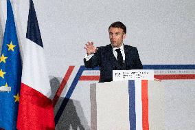 Meeting Of President Macron And State Executives - Paris