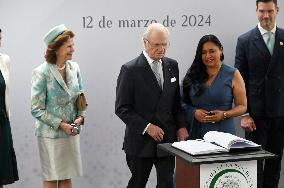 Swedish Royals Visit Mexico - Day 1