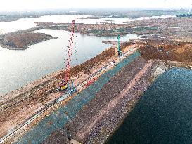 Heilongtan Reservoir Reinforcement Project Construction in Lianyungang