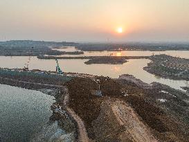 Heilongtan Reservoir Reinforcement Project Construction in Lianyungang