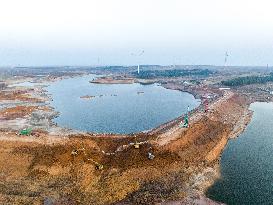 Heilongtan Reservoir Reinforcement Project Construction in Lianyungang