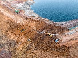 Heilongtan Reservoir Reinforcement Project Construction in Lianyungang