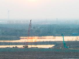 Heilongtan Reservoir Reinforcement Project Construction in Lianyungang