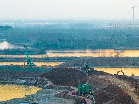 Heilongtan Reservoir Reinforcement Project Construction in Lianyungang