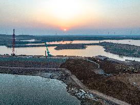 Heilongtan Reservoir Reinforcement Project Construction in Lianyungang