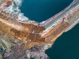 Heilongtan Reservoir Reinforcement Project Construction in Lianyungang