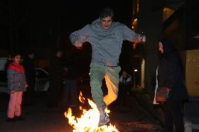 IRAN-TEHRAN-FIRE FESTIVAL