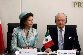State Visit Of Swedish Royalty To Mexico - Day 1