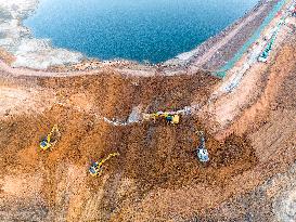 Heilongtan Reservoir Reinforcement Project Construction in Lianyungang