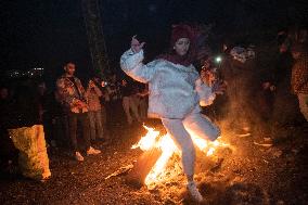 Iranians Marked Annual "Chahar Shanbeh Soori" Iranian Fire Festival