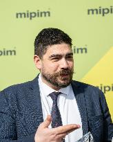 Guillaume Kasbarian Visits The MIPIM Trade Fair - Cannes