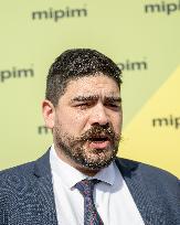 Guillaume Kasbarian Visits The MIPIM Trade Fair - Cannes
