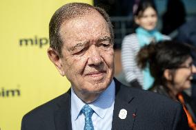 Guillaume Kasbarian Visits The MIPIM Trade Fair - Cannes