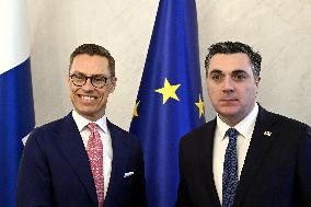 Georgia's Foreign Minister Ilia Darchiashvili visits Finland