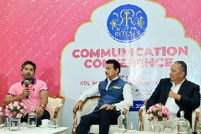 Rajasthan Royals Press Meet In Jaipur