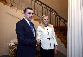 Foreign Minister of Georgia Ilia Darchiashvili visits Finland