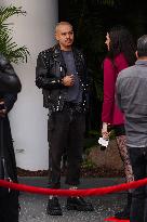 Lenny Kravitz On His Hollywood Walk Of Fame - LA